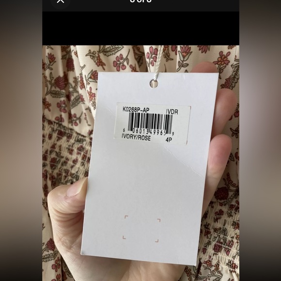 Anthropologie Luciana Tiered Maxi Dress x Gal Meets Glam Size 4P $285 - Picture 6 of 6